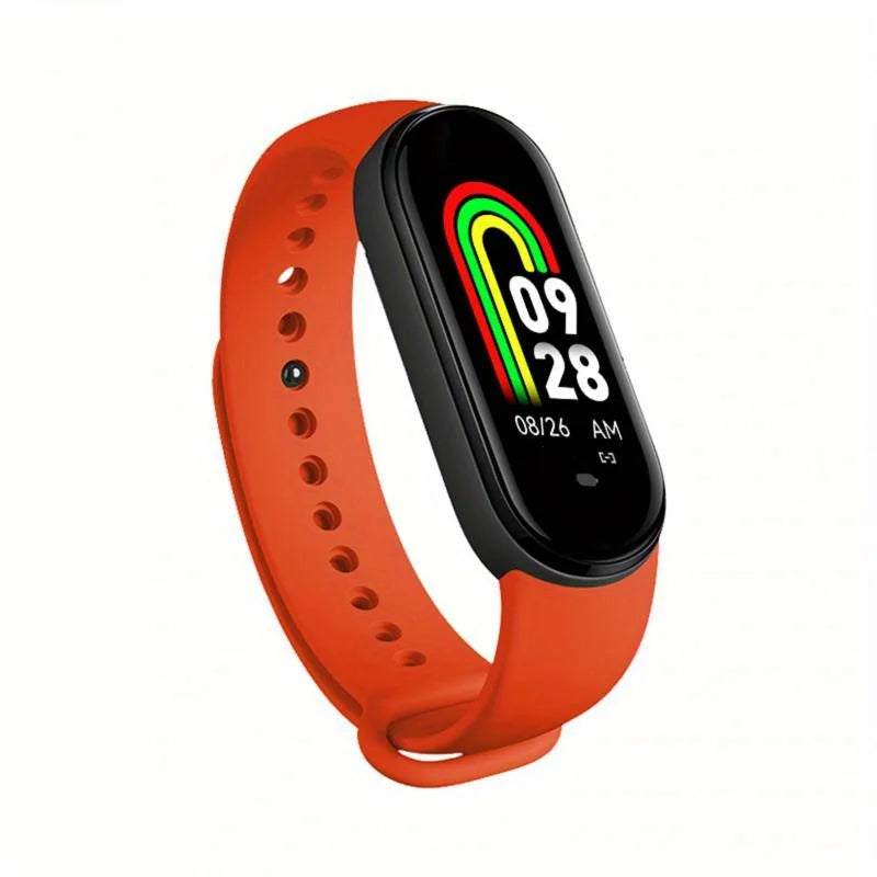 CHAONB M8 Smart Watch - USB Charging Fitness Tracker
