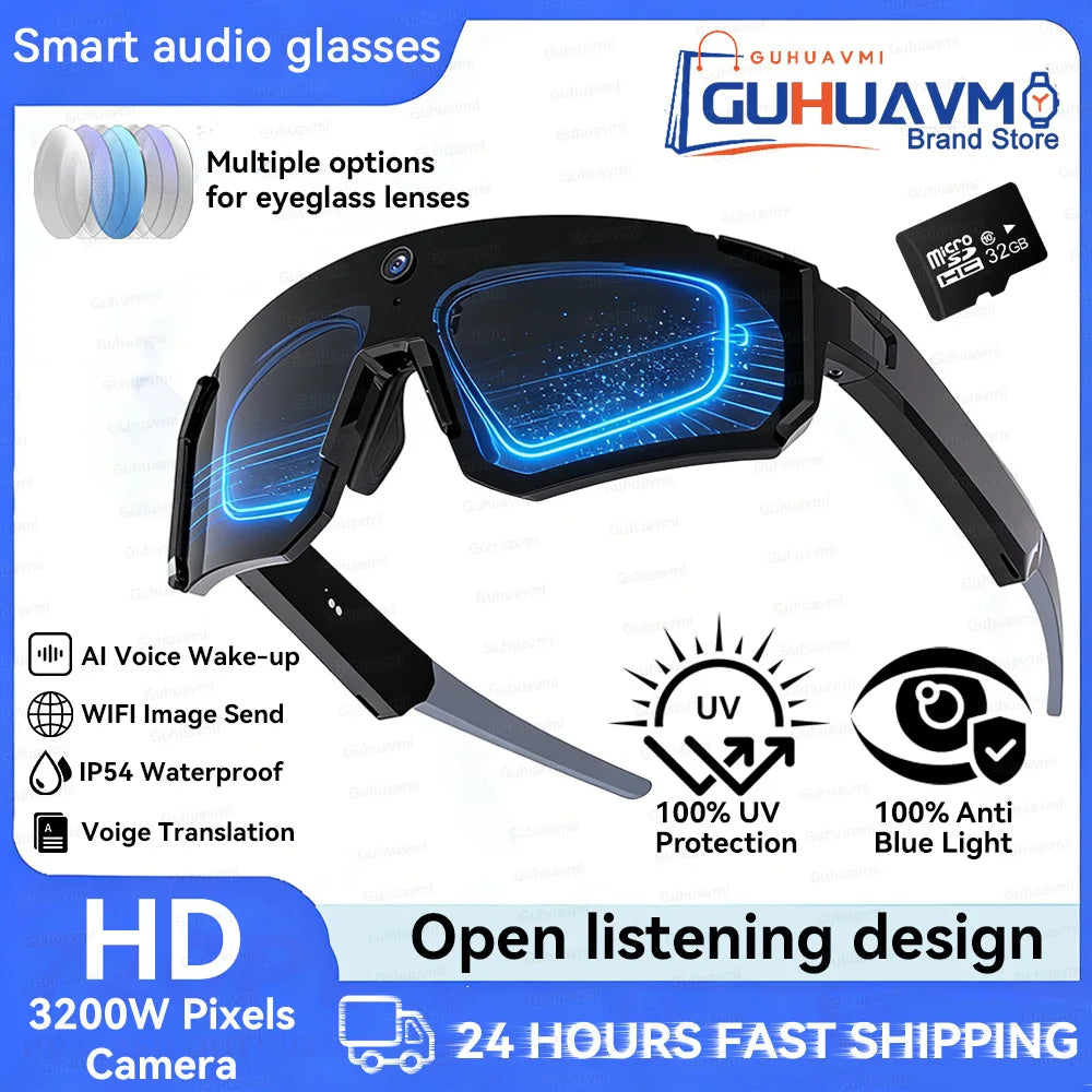 GUHUAVMI V06 AI Smart Glasses