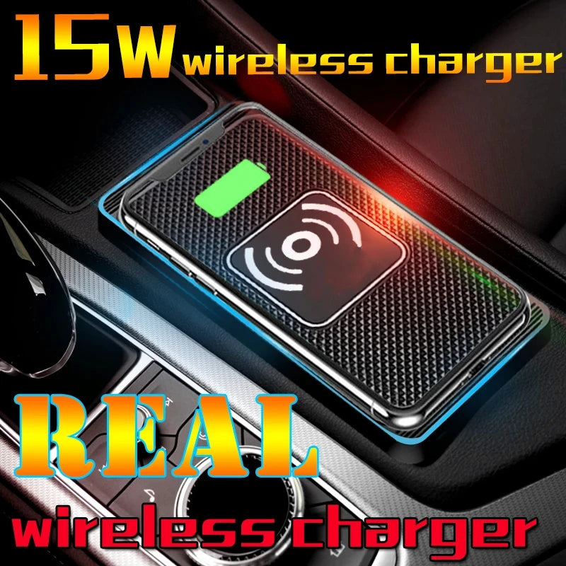 15W Qi Wireless Car Charger